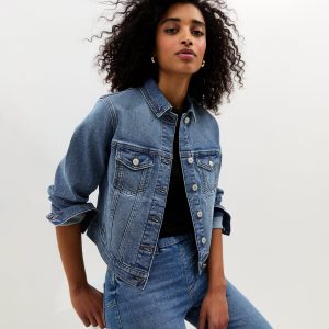 Blue Mid Wash Denim Jacket
