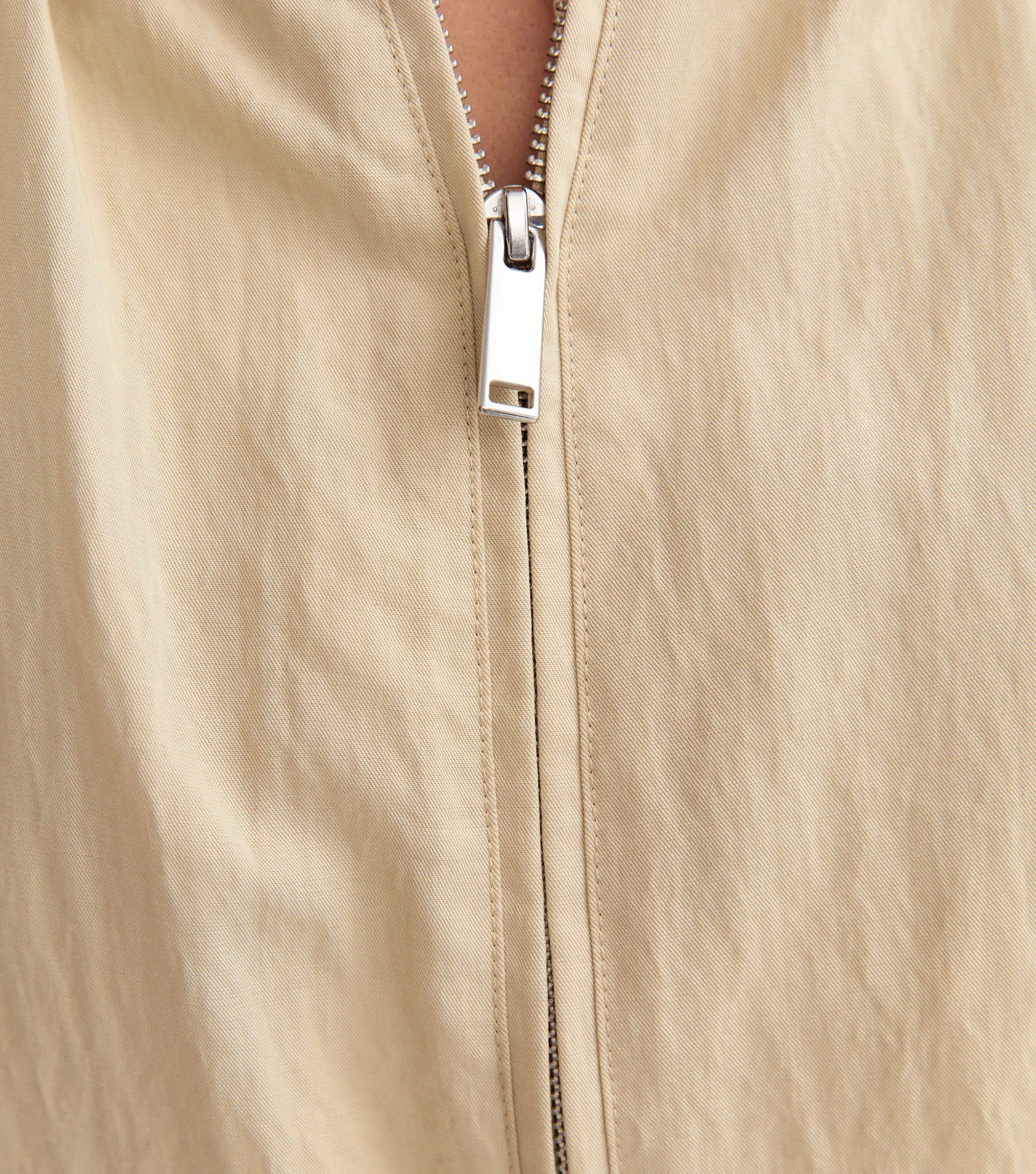 Stone Bubble Hem Bomber Jacket - Image 5