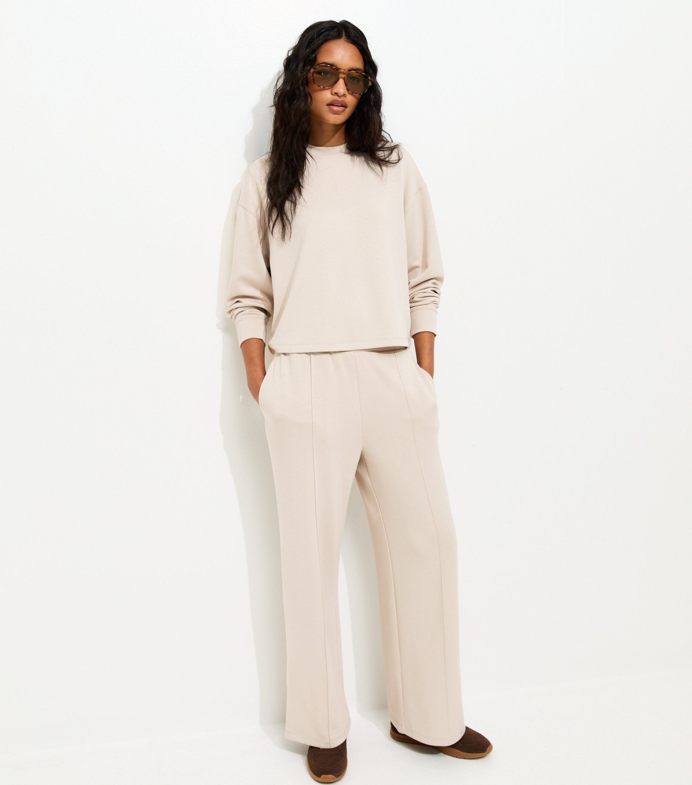 Stone Premium Wide Leg Joggers - Image 3